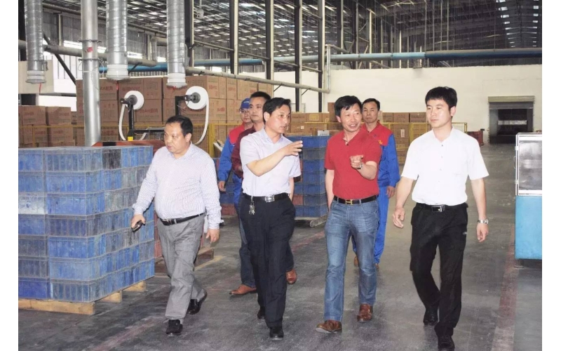 熱烈歡迎時風集團領導蒞臨旭派參觀交流！